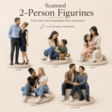 Scanned Two-Person Figurine