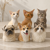 Half-Body Pet Figurine